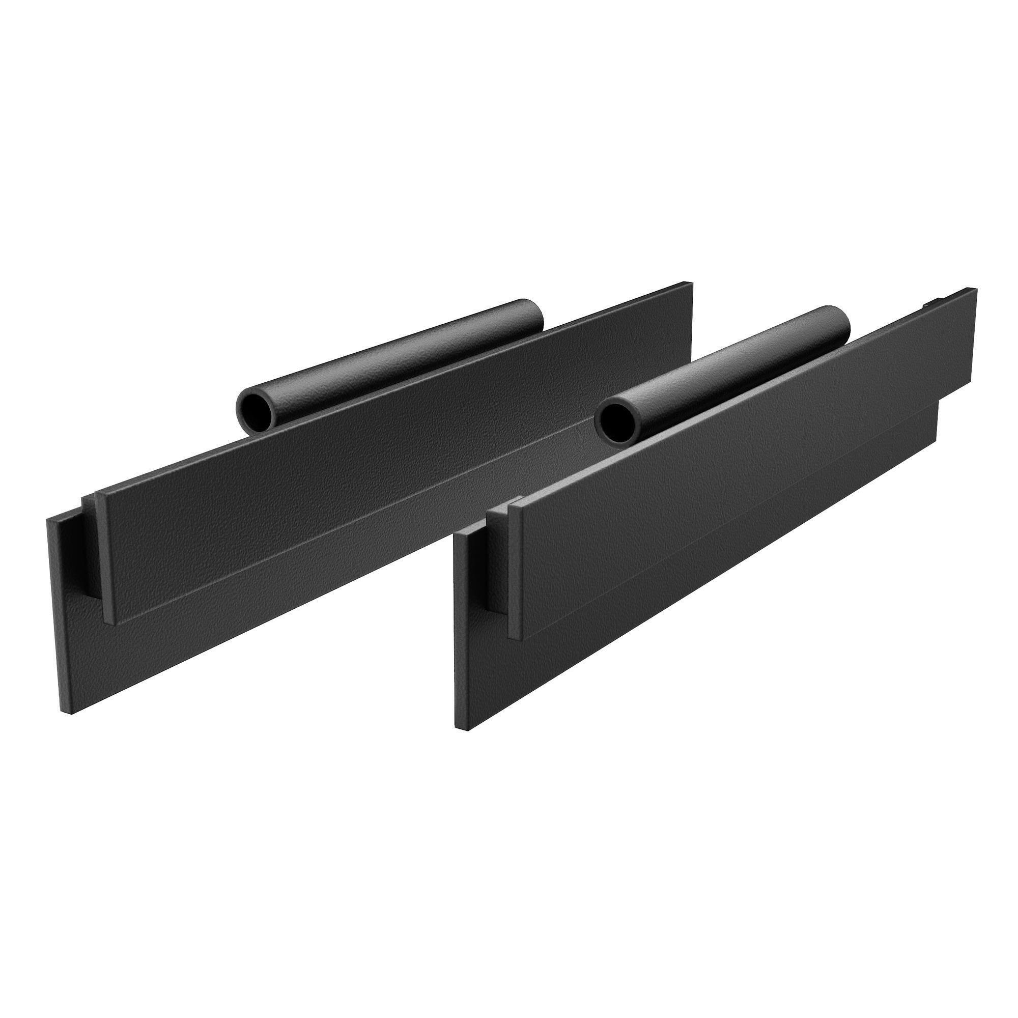 Apex Ramp Receivers for Hook-Nose Lift Ramps — Fits BendPak 7K & 9K Four-Post Lifts, Steel, Set of 2, Model# 5602190